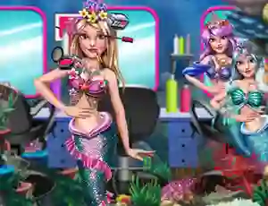 Mermaid Princess Beauty Salon