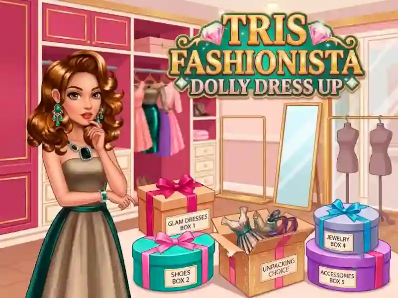 Tris Fashionista Dolly Dress Up
