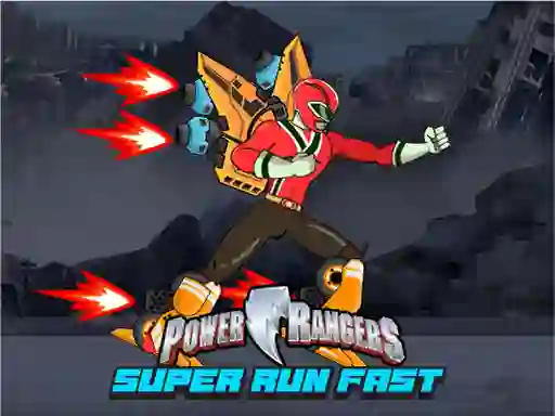Power Rangers Super Run Fast