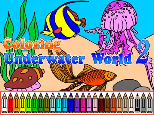 Сoloring Underwater World 2