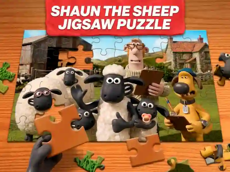 Shaun the Sheep Jigsaw Puzzle