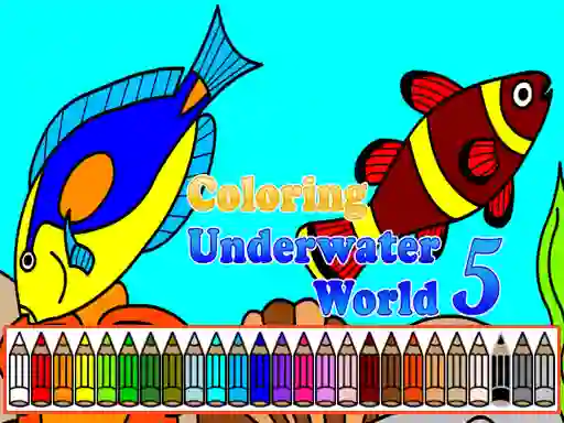 Coloring Underwater World 5