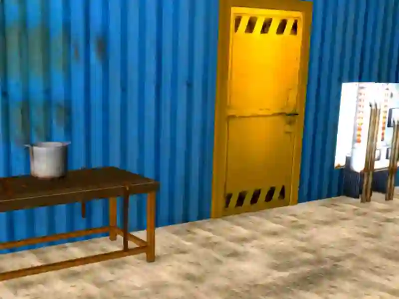 Blue Warehouse Escape