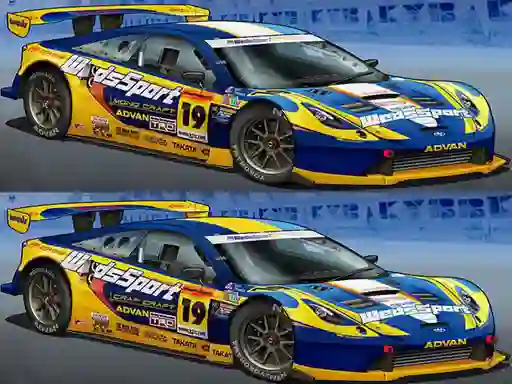 Spot Differences: Race Car