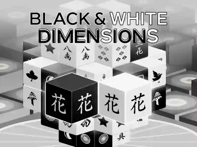 Black and White Dimensions