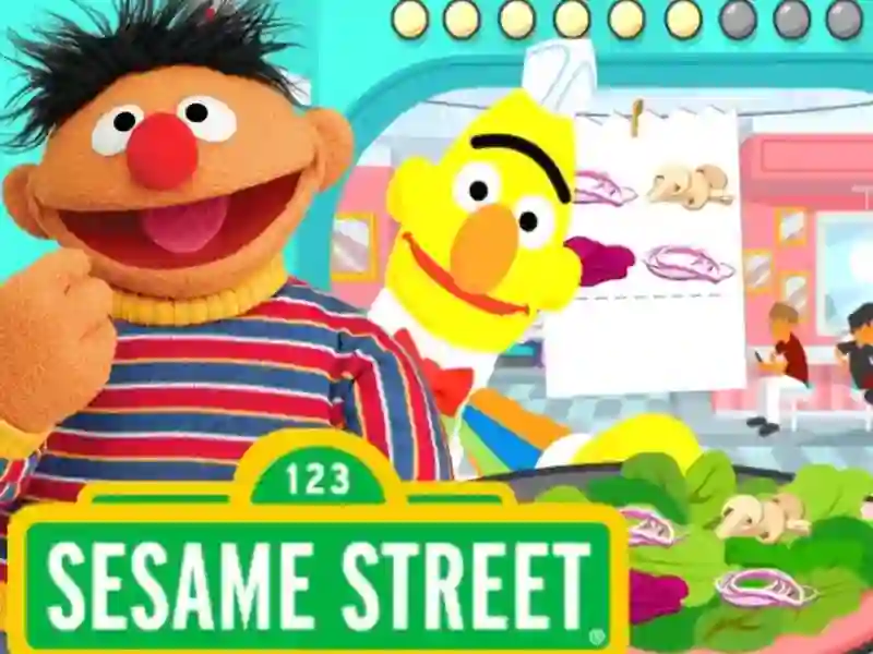 123 Sesame Street: Super Salad Diner