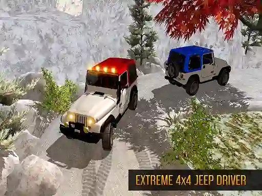 Hill Tracks Jeep Driving