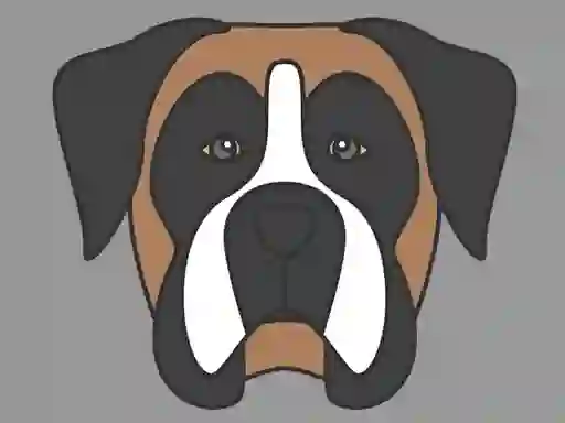 Doggy Face Coloring