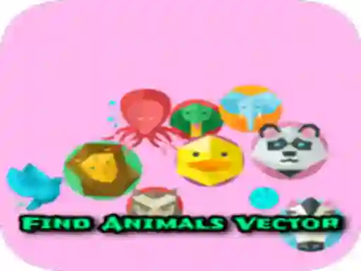 Find Animals Vector