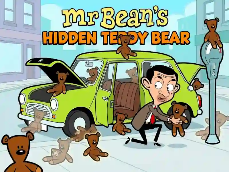 Mr Bean Car Hidden Teddy Bear