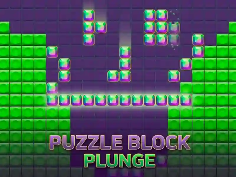 Puzzle Block Plunge