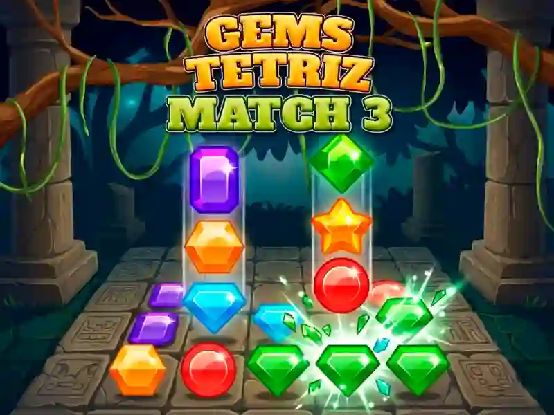 Gems Tetriz Match 3