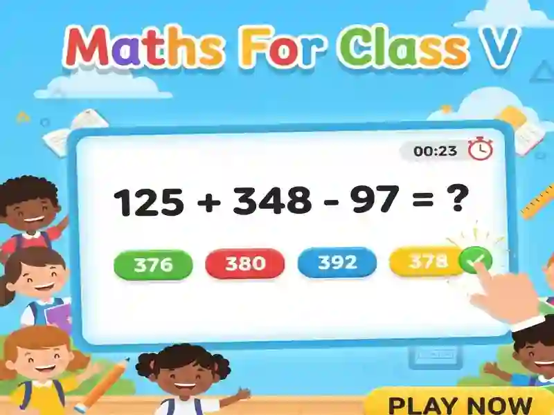 Maths For Class V