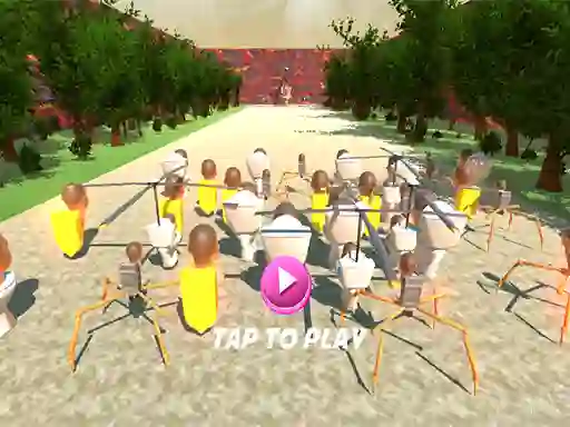 SQUID TOILET 3D