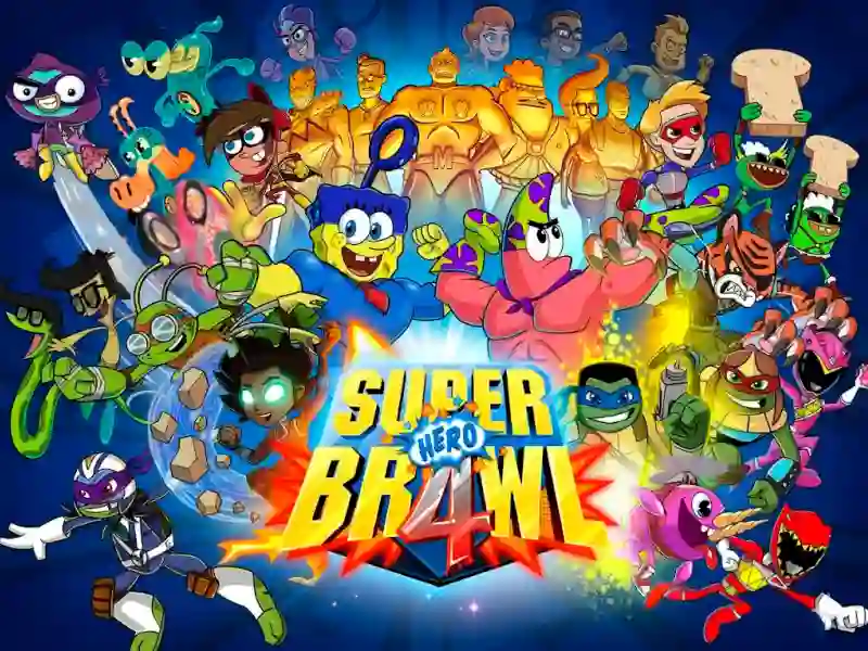Super Hero Brawl 4