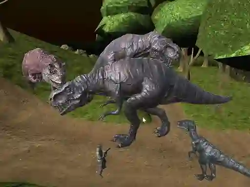 Mightnight Multiplayer Dinosaur Hunt