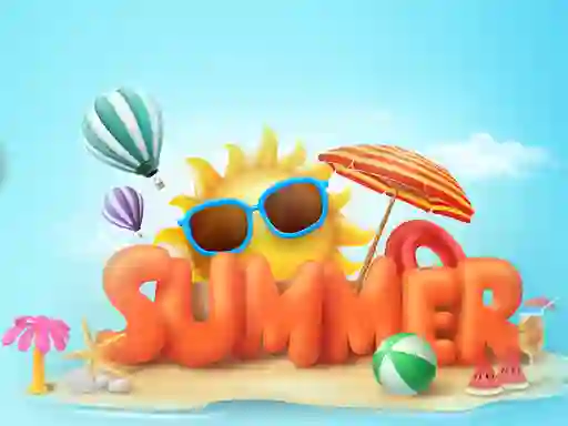 Happy summer jigsaw puzzle