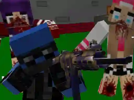 Blocky Combat Special Forces: Zombie Apocalypse