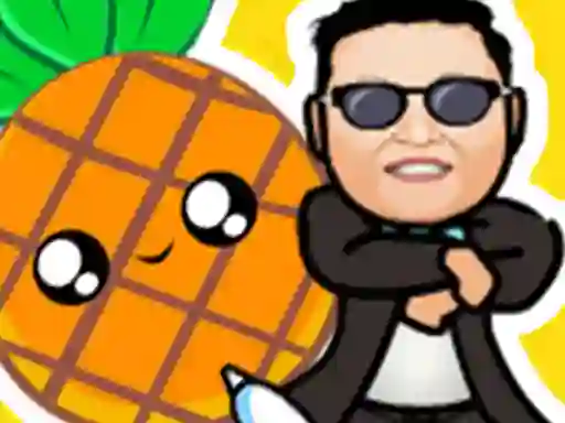 Pineapple and pen vs gangnam style