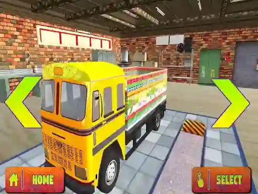 Indian Cargo Truck Driver