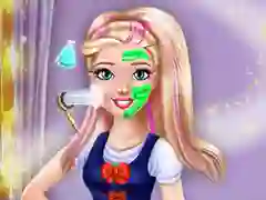 College Princess Spa Makeup