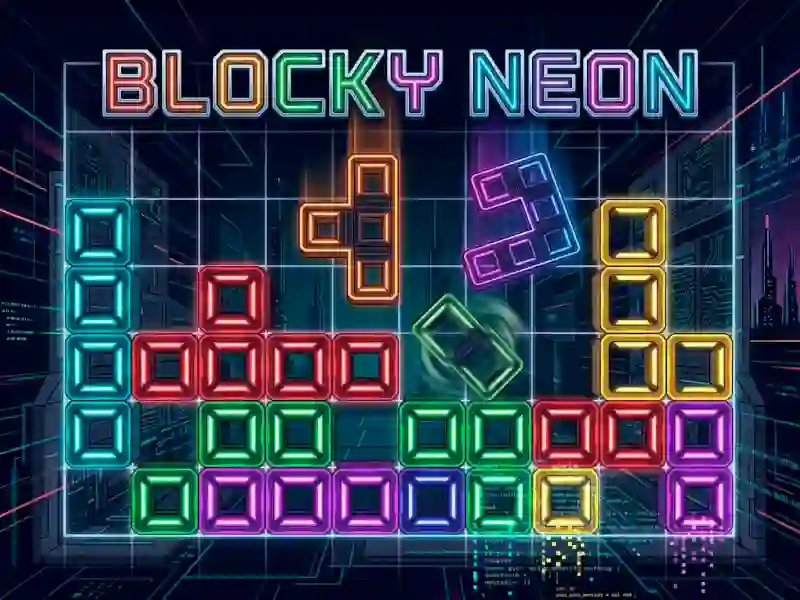 Blocky Neon