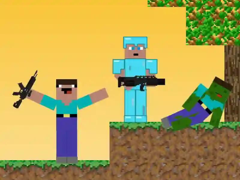 Noob vs Pro: Zombie Apocalypse