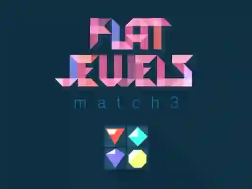 Flat jewels match 3