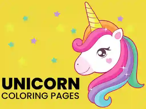 Unicorn Coloring Pages