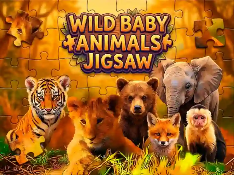 Wild Baby Animals Jigsaw