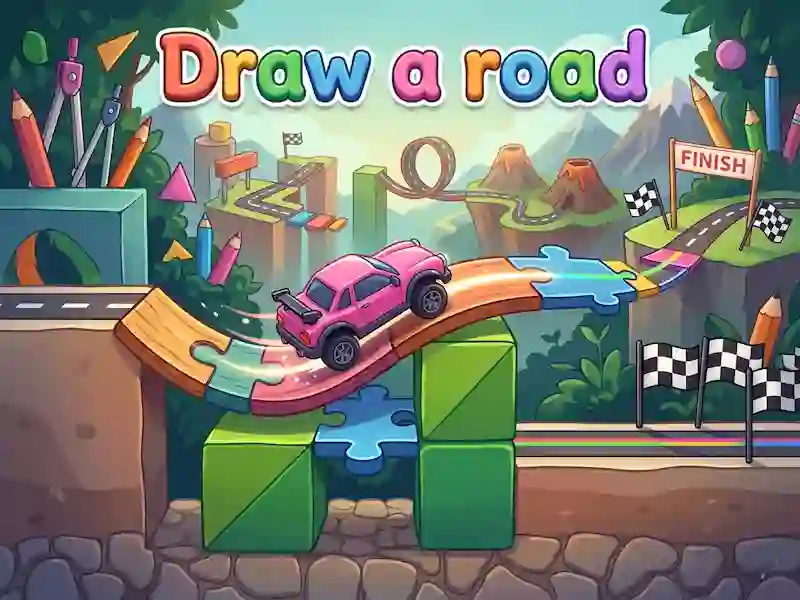 Draw a road