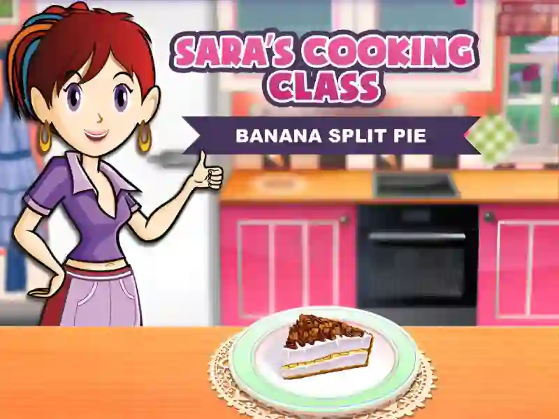 Banana Split Pie: Sara`s Cooking Class