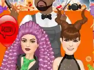 Jenner Sisters Spooky Hairstyles