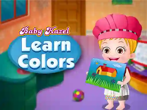 Baby Hazel learns colors