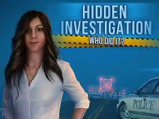 Hidden Investigation: Who Did It