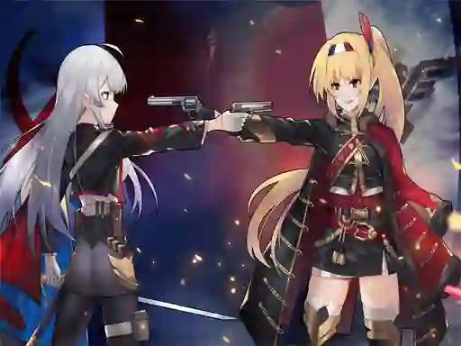 Anime Girl With Gun
