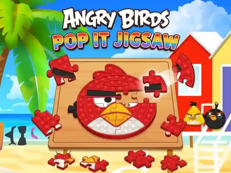 Angry Birds Pop It Jigsaw