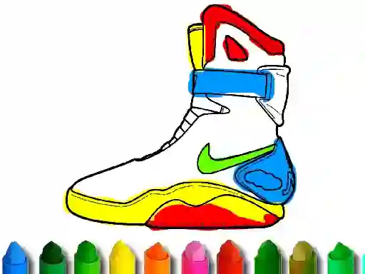Back To School: Shoe Coloring