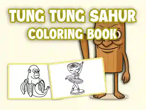 Tung Tung Sahur Coloring Book