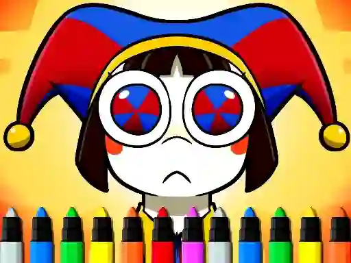 Digital Circus Coloring Adventure