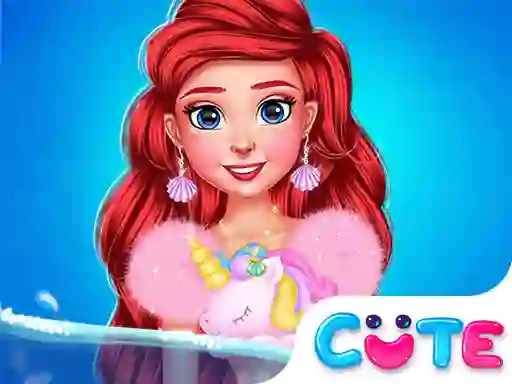 Princess Turned Into Mermaid