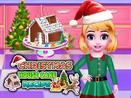 Christmas House Cake Recipe
