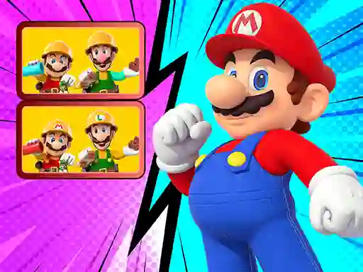 Mario spot The Differences