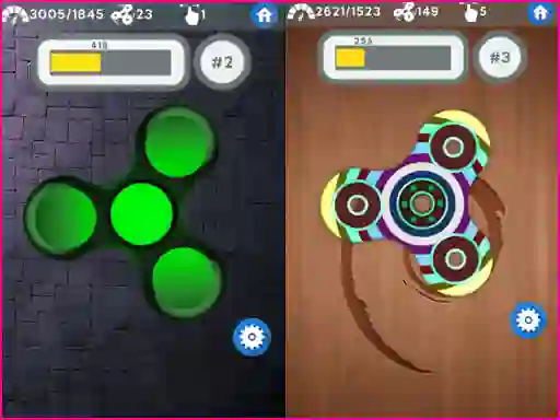 Hand Spinner Simulator