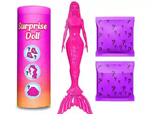 Color Reveal Mermaid Doll