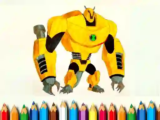 Ben10 Monsters Coloring book