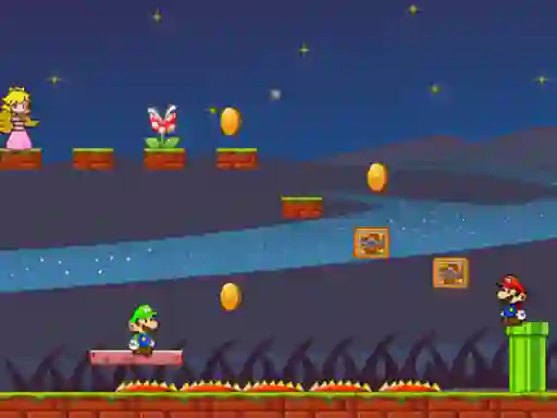 Mario Bros Save Princess