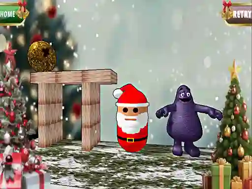 Santa Claus Grima Monster