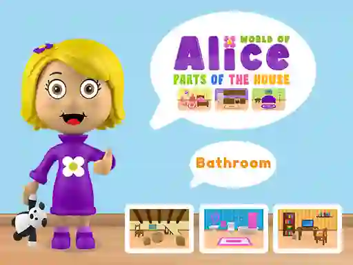 World of Alice Parts of the House