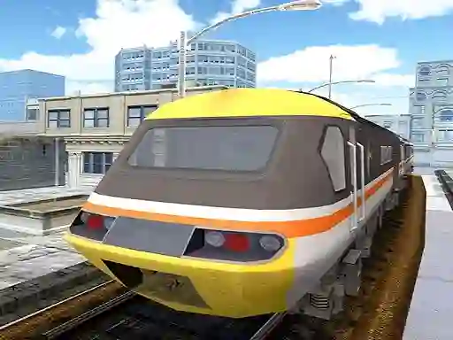 Super drive fast metro train